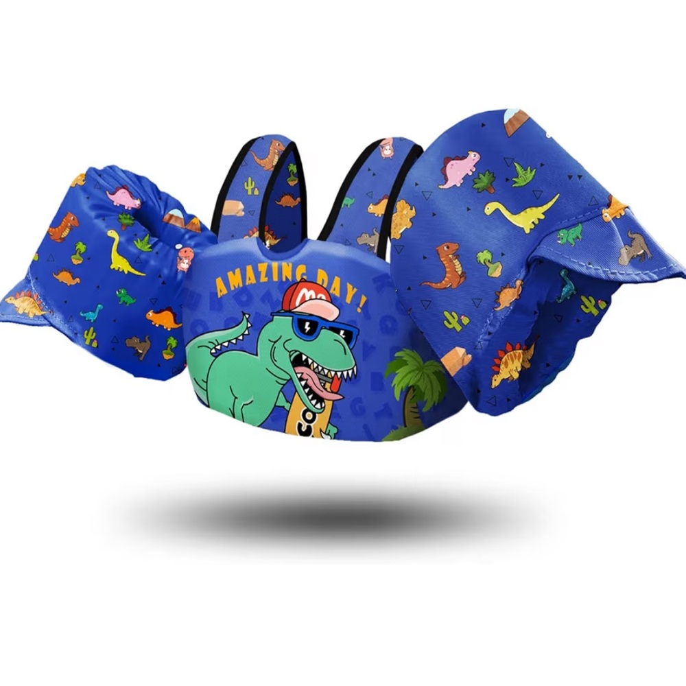 NWT Chriffer Kids Swim Vest Life Jacket for 30-55 Pound Toddlers Floaties